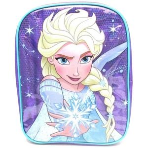 Disney Frozen Elsa Mini Backpack Kindergarten Purple Teal Sequined Sparkling NEW